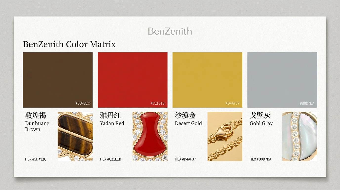 从敦煌褐到雅丹红：取色于天地的调色盘，因善而自由的意志表达